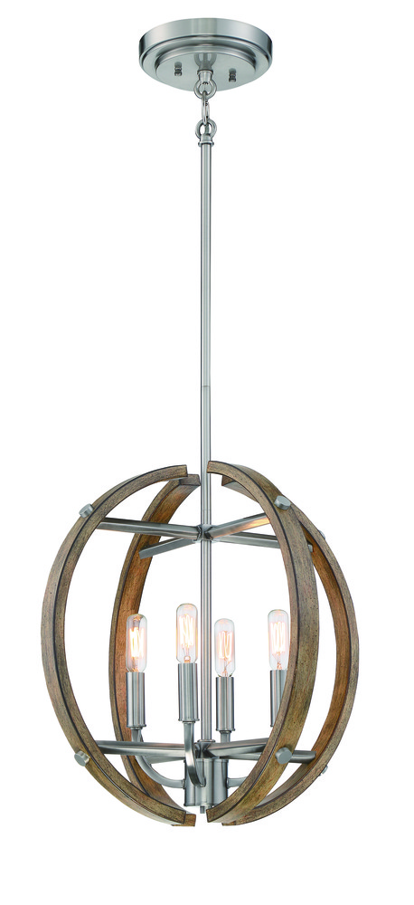 Country Estates - 4 Light Pendant