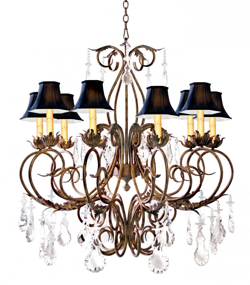 42&#34; Wide Felicia 10 Light Chandelier