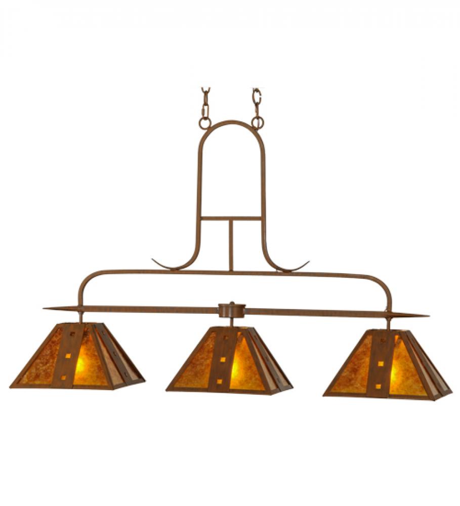 48&#34; Long Hanford 3 Light Island Pendant