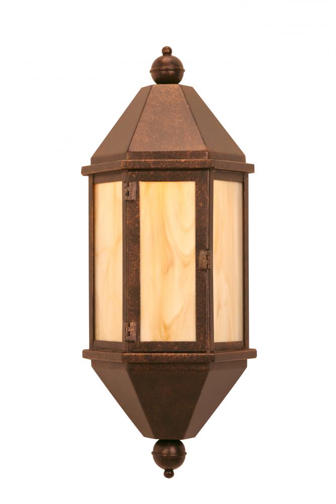 10&#34; Wide Plaza Lantern Wall Sconce