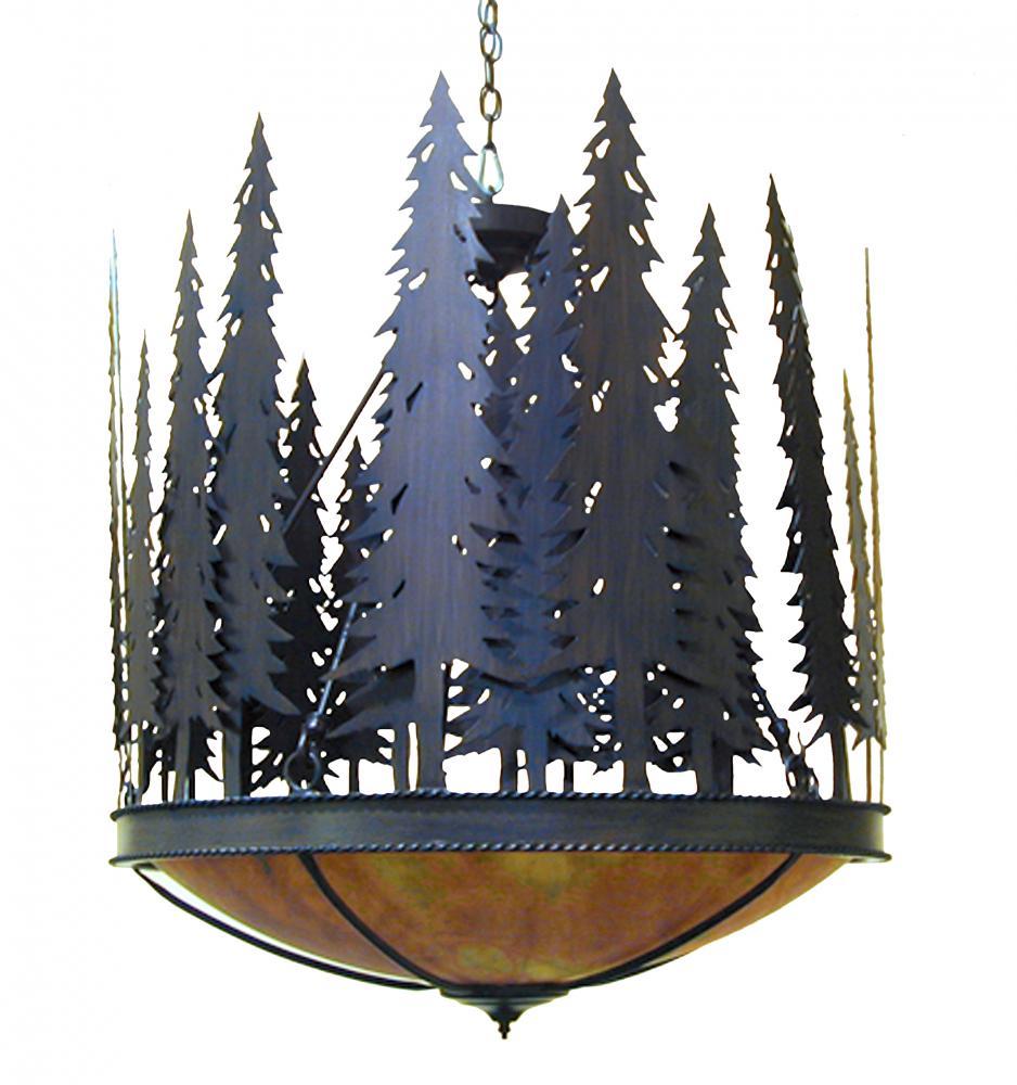 30&#34; Wide Tall Pines Inverted Pendant