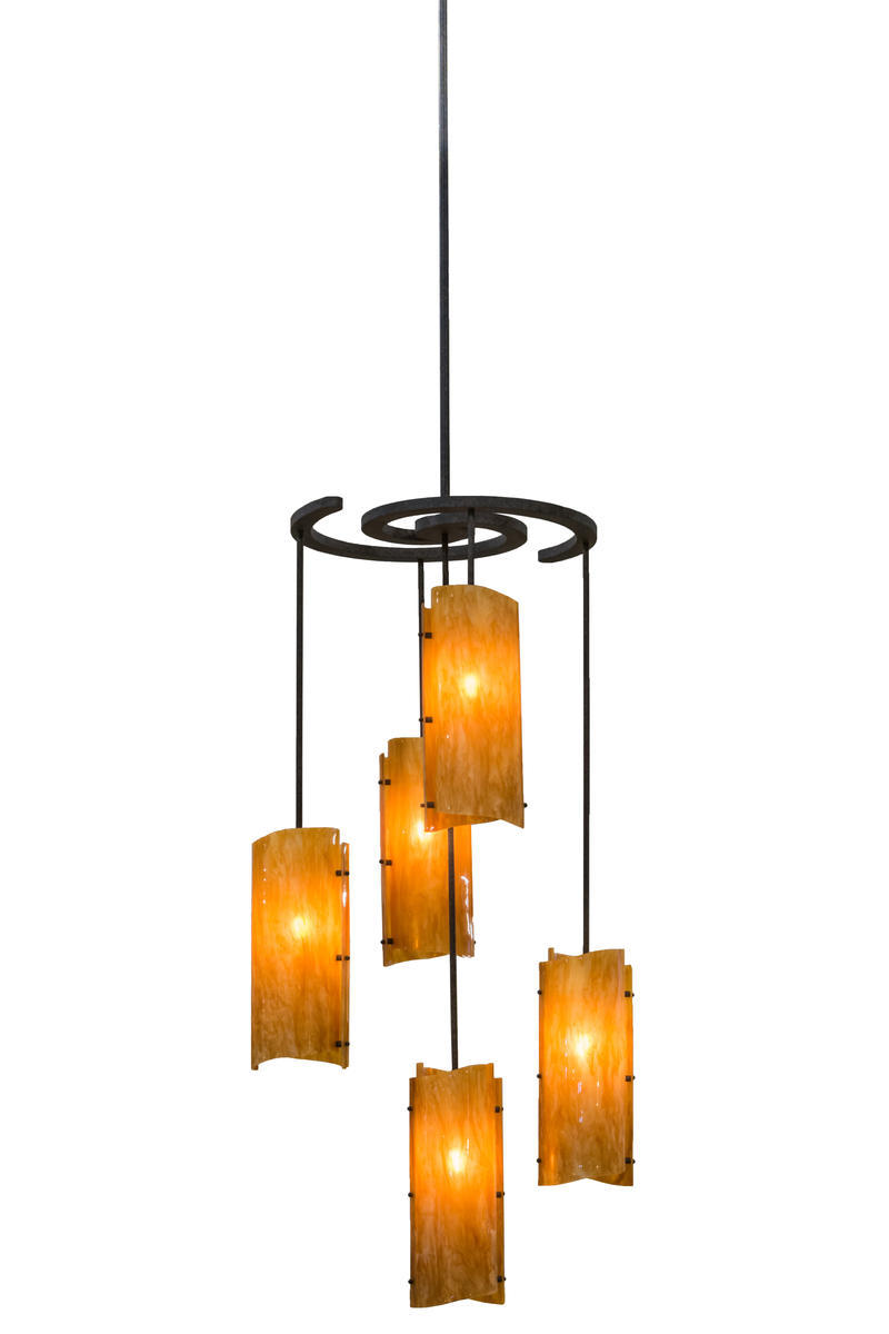 34&#34;W Vortex 5 LT Chandelier