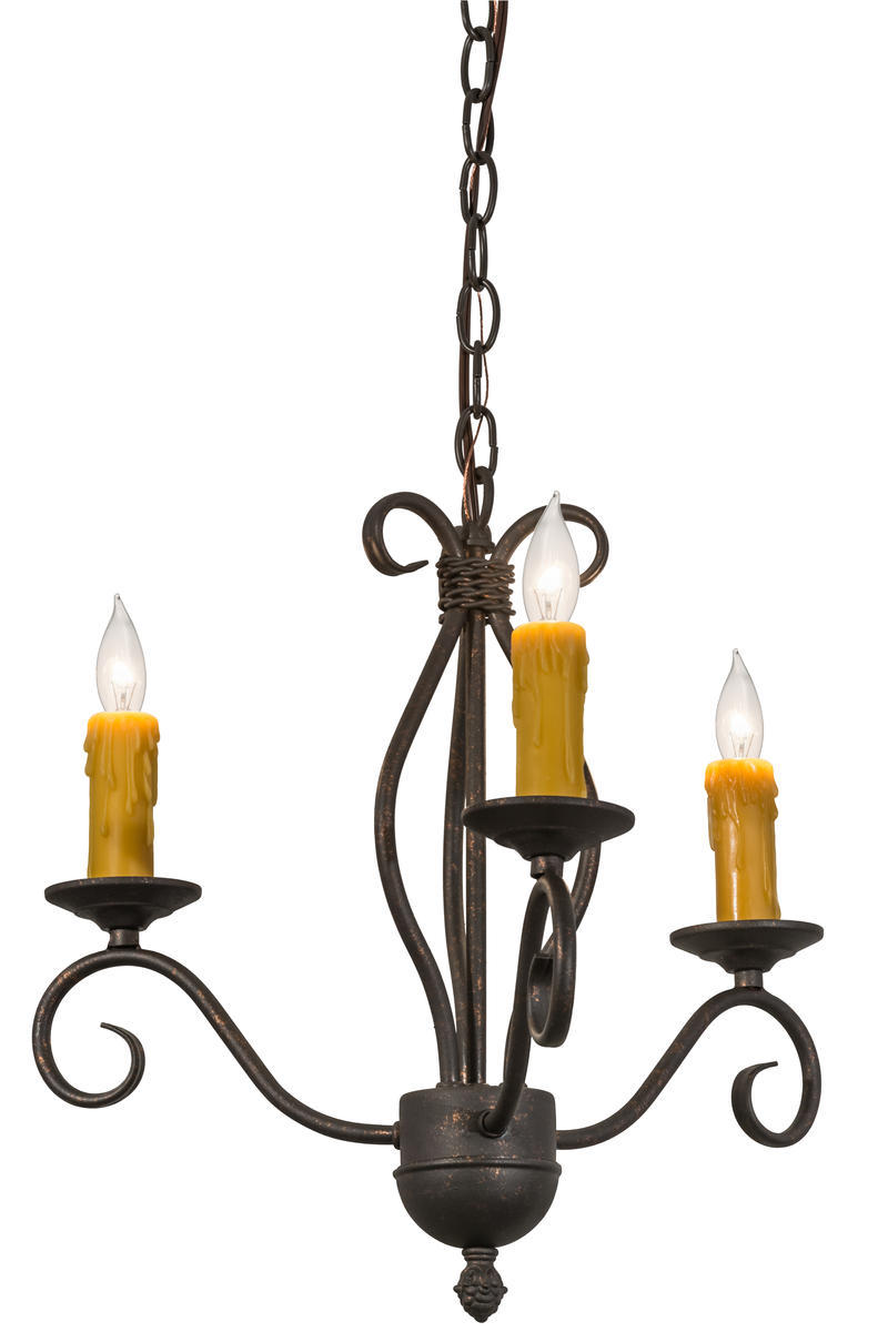 18&#34;W Sienna 3 LT Chandelier