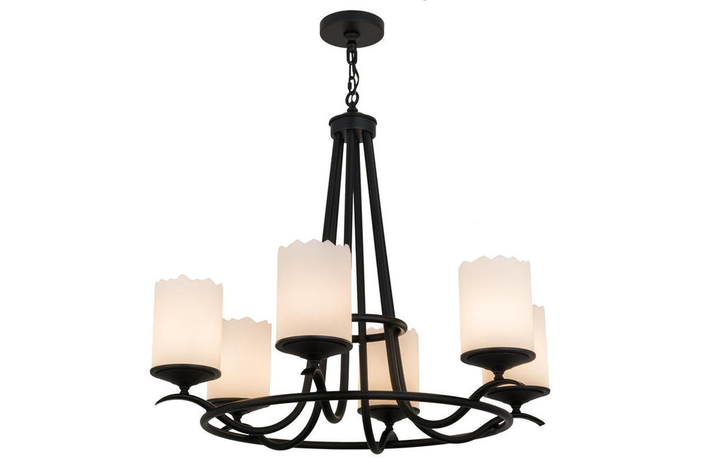 36&#34;W Octavia 6 LT Chandelier