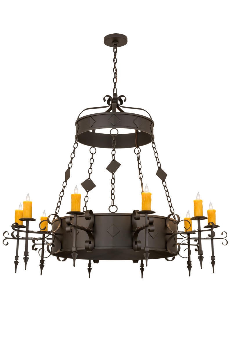 54&#34;W Diamante 10 LT Chandelier