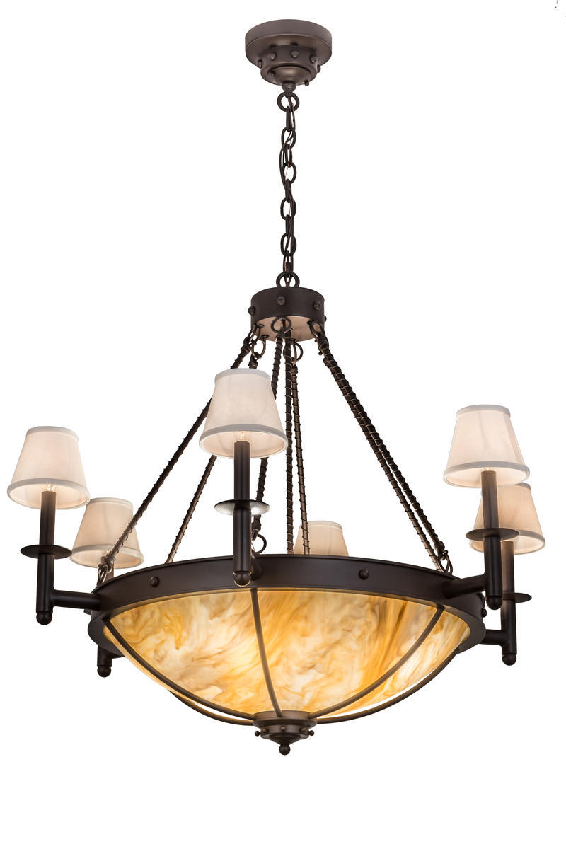 36&#34;W Freya 6 LT Chandelier