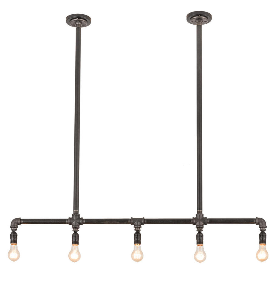 48&#34; Wide Alva Conduttura 5 Light Pendant