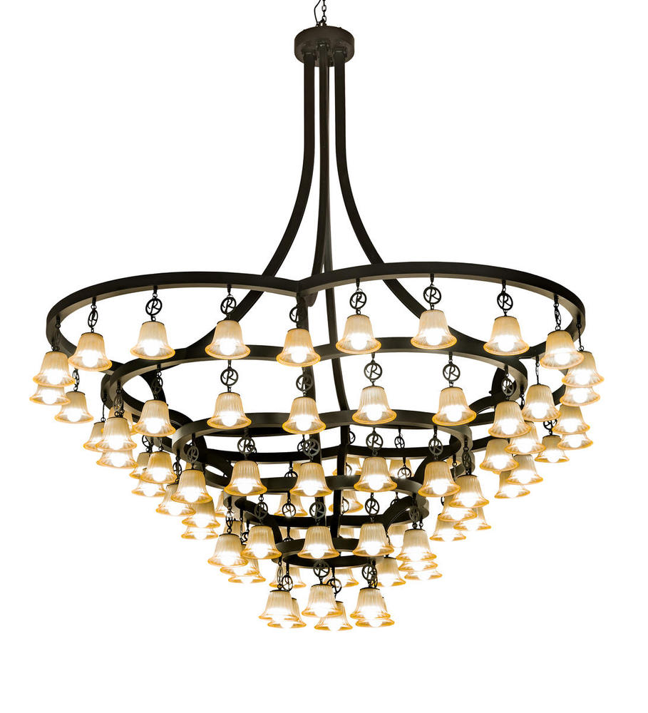 114&#34; Wide Cretella 86 Light Chandelier