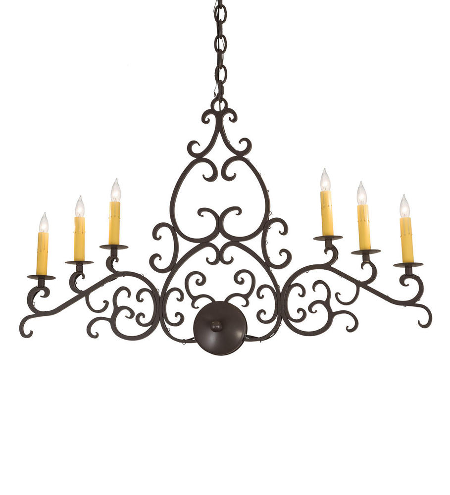 36&#34; Long Meredith Oblong Chandelier