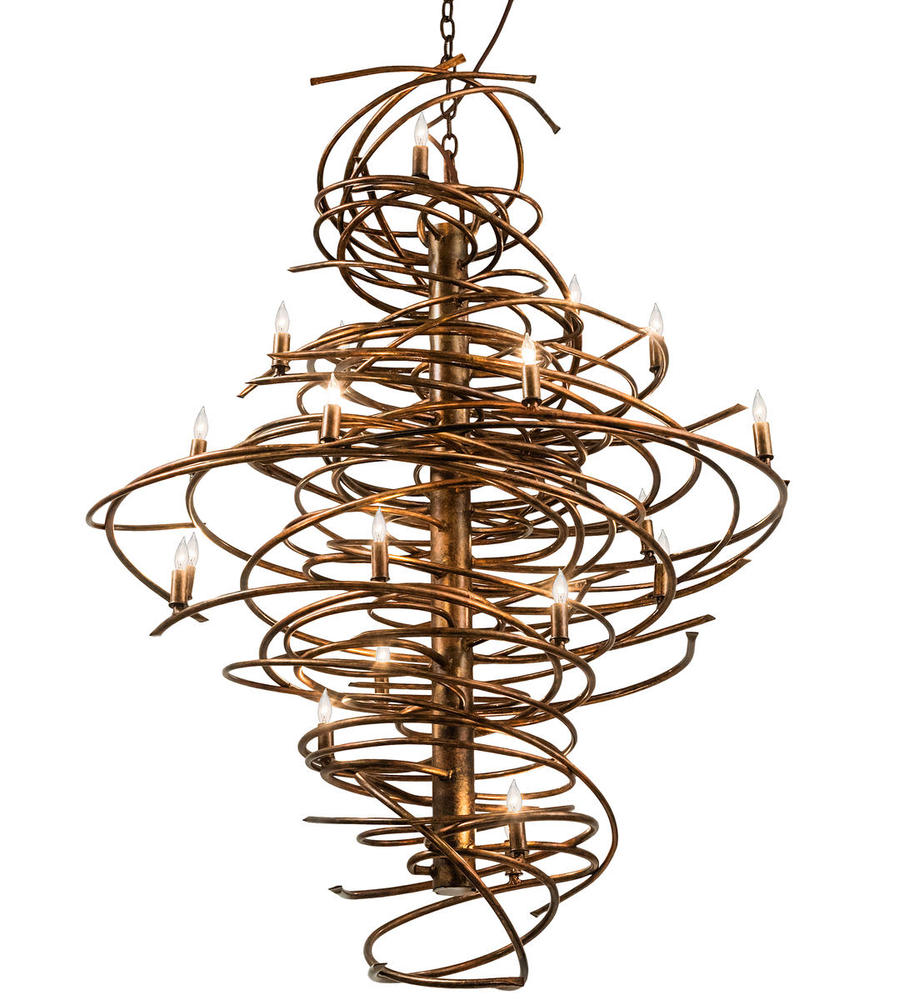 40&#34; Wide Cyclone 20 Light Chandelier