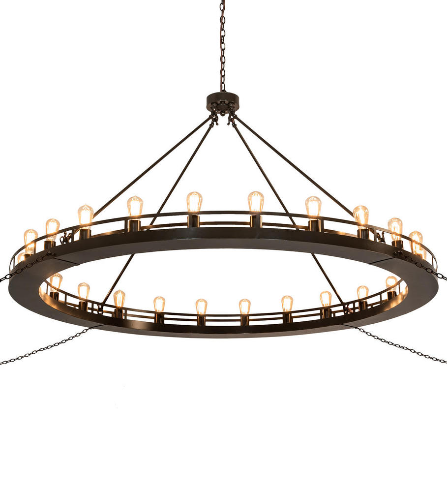 72&#34; Wide Barbury 24 Light Chandelier