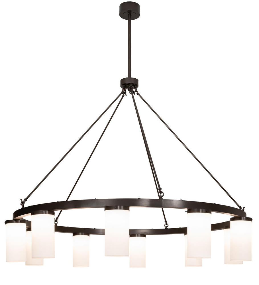 76&#34; Wide Loxley Needham 10 Light Chandelier