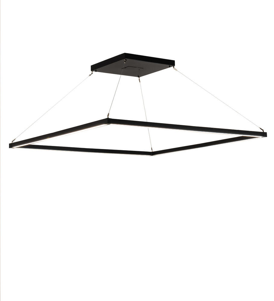 60&#34; Square Anillo Quadrato Pendant