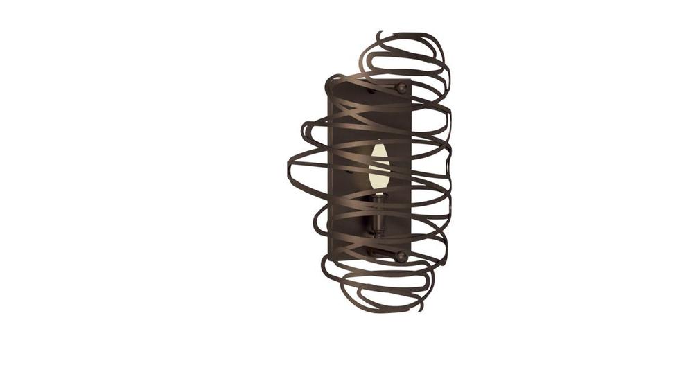 10&#34; Wide Cyclone Wall Sconce