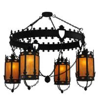 2nd Avenue Designs White 117419 - 73&#34;W Valhalla 4 LT Chandelier