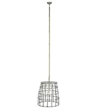 2nd Avenue Designs White 118630 - 21.75&#34;W Basket Pendant