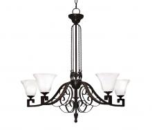 2nd Avenue Designs White 119775 - 36&#34; Wide Suri Chandelier