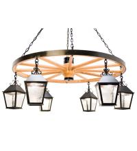 2nd Avenue Designs White 120286 - 58&#34; Wide Silverton 6 Light Chandelier