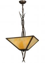 2nd Avenue Designs White 120371 - 18&#34;Sq Anala Inverted Pendant