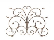 2nd Avenue Designs White 126250 - 39&#34; Wide Bordeaux Fireplace Screen