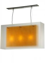 2nd Avenue Designs White 126510 - 48&#34;L Quadrato Shadow Box Oblong Pendant