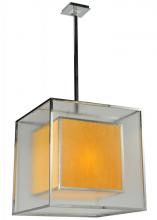 2nd Avenue Designs White 128290 - 22&#34;Sq Quadrato Lange Pendant