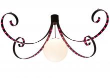 2nd Avenue Designs White 130117 - 96&#34;W Carnevale 4 LT Chandelier