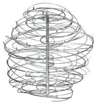 2nd Avenue Designs White 134563 - 73&#34;W Cyclone 36 LT Chandelier