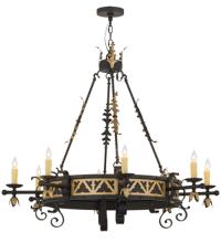 2nd Avenue Designs White 135122 - 48&#34;W Filomena 8 LT Chandelier