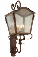 2nd Avenue Designs White 138237 - 23&#34;W Christian Lantern Wall Sconce