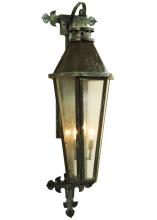 2nd Avenue Designs White 139356 - 14&#34;W Millesime Lantern Wall Sconce