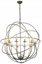 2nd Avenue Designs White 139969 - 36&#34;W Atom Enerjisi 12 LT Chandelier