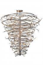 2nd Avenue Designs White 144813 - 73&#34;W Cyclone 36 LT Chandelier