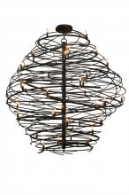 2nd Avenue Designs White 145021 - 79&#34;W Cyclone 36 LT Chandelier