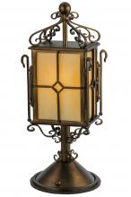 2nd Avenue Designs White 145795 - 19&#34;H Standford Tabletop Lantern