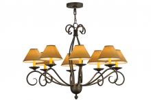 2nd Avenue Designs White 145951 - 40&#34;W Sienna 8 LT Chandelier