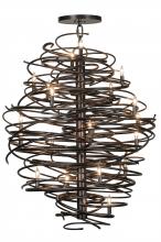 2nd Avenue Designs White 148305 - 42&#34;W Cyclone 20 LT Chandelier