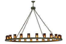 2nd Avenue Designs White 152068 - 72&#34;W Loxley 24 LT Chandelier