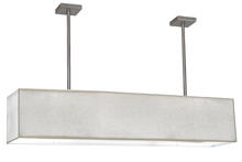 2nd Avenue Designs White 154149 - 60&#34;L Quadrato Linear Oblong Pendant