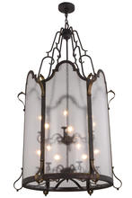 2nd Avenue Designs White 157792 - 32&#34; Wide Dubrek 12 LT Foyer Lantern