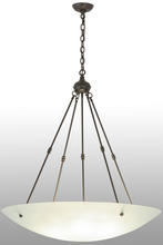 2nd Avenue Designs White 159145 - 36&#34; Wide Adalee Inverted Pendant