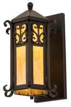 2nd Avenue Designs White 159254 - 9"W Caprice Lantern Wall Sconce