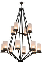 2nd Avenue Designs White 162559 - 60&#34;W Galen 12 LT Two Tier Chandelier