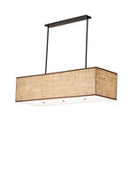 2nd Avenue Designs White 163750 - 59&#34;L Quadrato Lounge Oblong Pendant