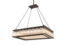 2nd Avenue Designs White 164300 - 60&#34;L Marquee Oblong Pendant