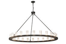 2nd Avenue Designs White 173625 - 72&#34;W Loxley 24 LT Chandelier