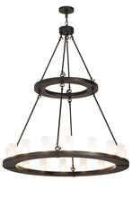 2nd Avenue Designs White 173814 - 48&#34;W Loxley 16 LT Chandelier