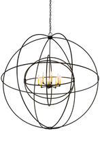 2nd Avenue Designs White 175340 - 60&#34;W Atom Enerjisi 8 LT Chandelier