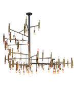 2nd Avenue Designs White 177477 - 123&#34;L Alva Kavel Chandelier