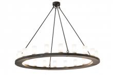 2nd Avenue Designs White 177858 - 60&#34;W Loxley 20 LT Chandelier